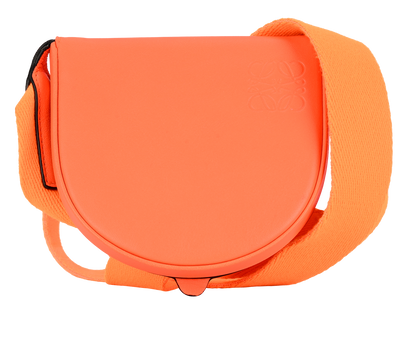 Loewe  Small Heel Pouch, &pound;220, Accessories, Orange, Leather, Front view